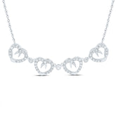 3/8CTW-DIA NK NECKLACE
